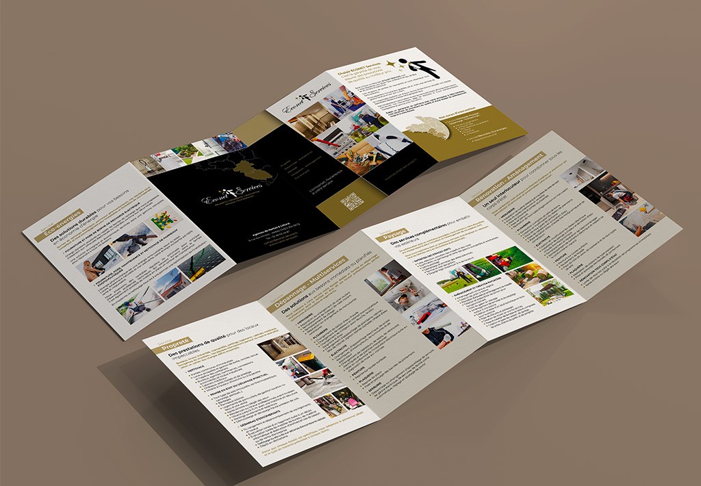 création de brochure